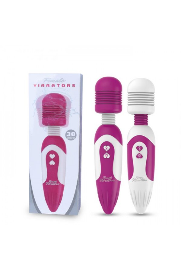 Vibrators 30 Mod Esnek Başlıklı Güçlü Masaj Aleti