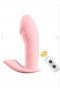 Pembe Vibratör Giyilebilir Yapay Penis Külot Kablosuz Uzaktan Kumandalı Klitoris  Mastürbatörü 