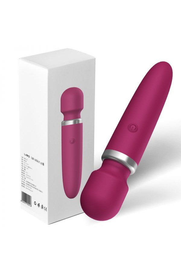 Lüks Değnek Şarjlı Su Geçirmez Masaj Vibratörü