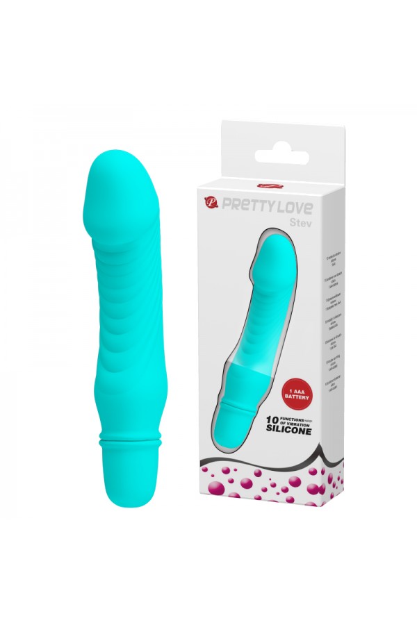 Mini 10 Titreşimli Vibratör Cep Tipi Mavi Özel Renk